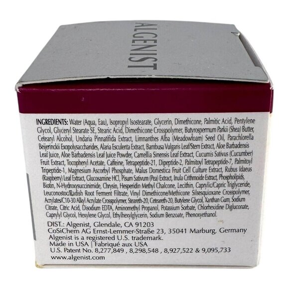 Algenist Anti-Wrinkle Complete Eye Renewal Balm With Alguronic Acid 0.5 oz New - Picture 3 of 4
